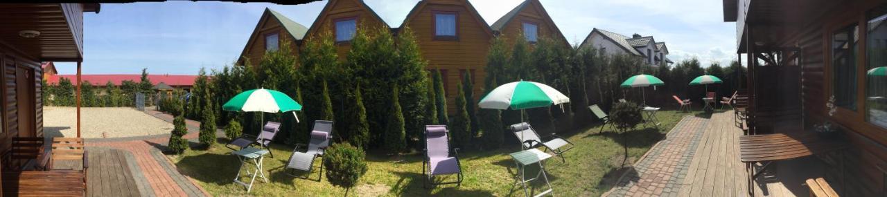 Bursztynowe Domki Sarbinowo Buitenkant foto